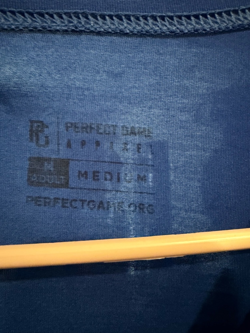 Perfect Game Men's Short Sleeve Athletic Tee - Royal Blue - Picture 4 of 5